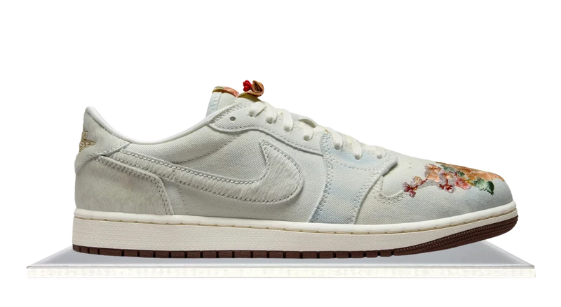Jordan 1 Retro Low OG Football Grey Sail Light Chocolate