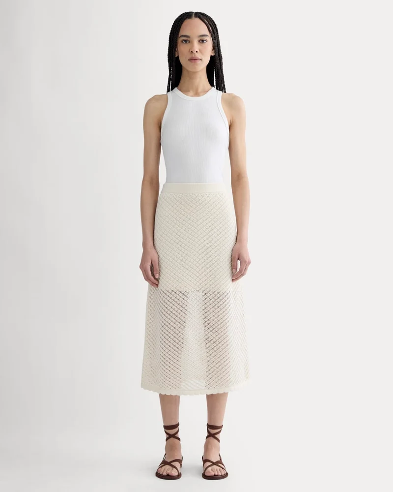 The Lace Knit Skirt | Birch