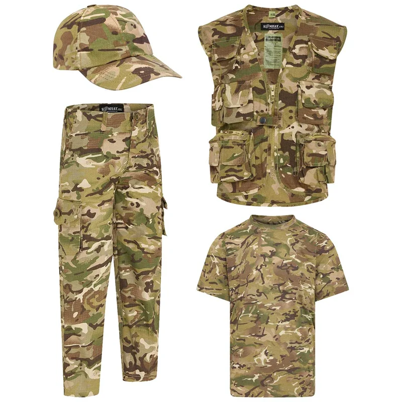 Kombat Kids Explorer Army Kit BTP Camo