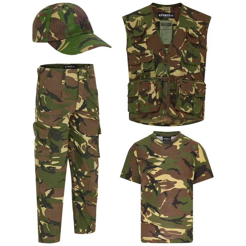 Kombat Kids Explorer Army Kit DPM Camo
