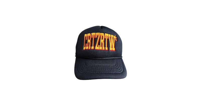 Corteiz Cultfiction Trucker Cap Black