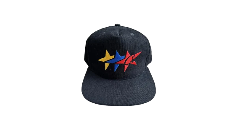 Corteiz C-Star Corduroy Navy Trucker Cap