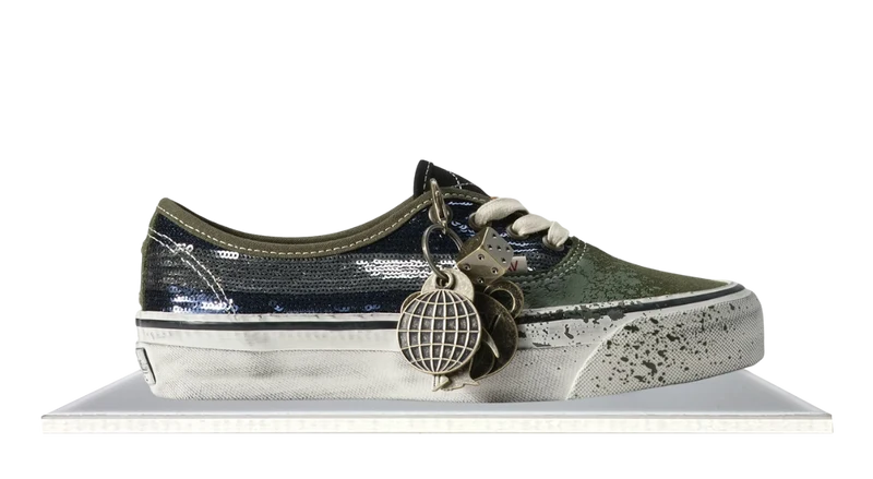 Vans Premium Authentic La Habana Green Blue