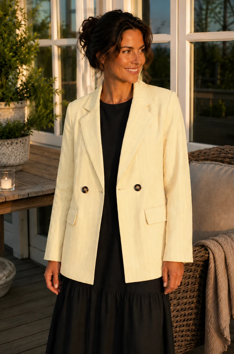 Blazer Marissa gul
