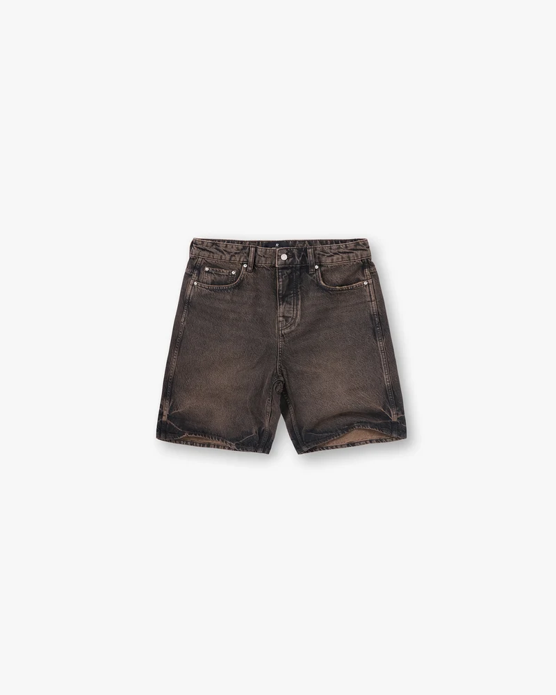 Denim Short - Bark