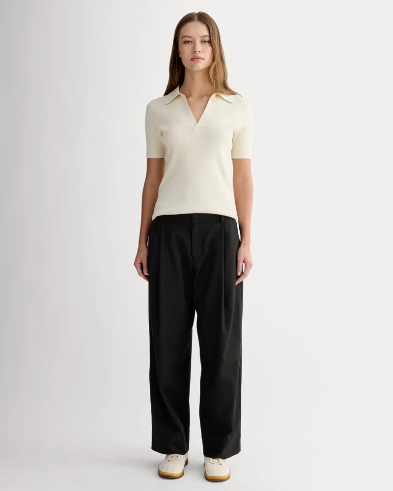 The Low-Rise Chino | Black