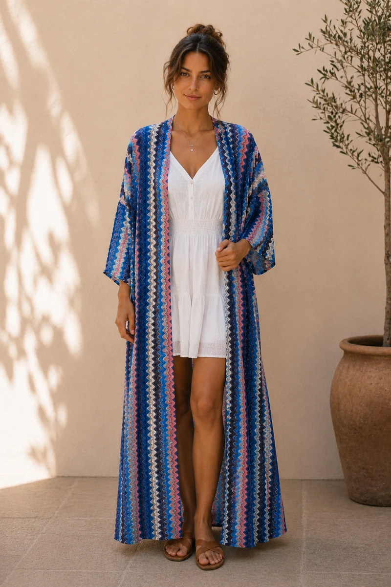 Kimono Aja blue