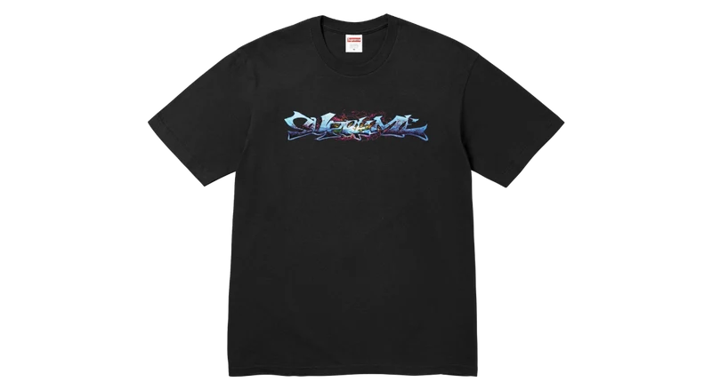 Supreme Tag Tee Black (FW25)