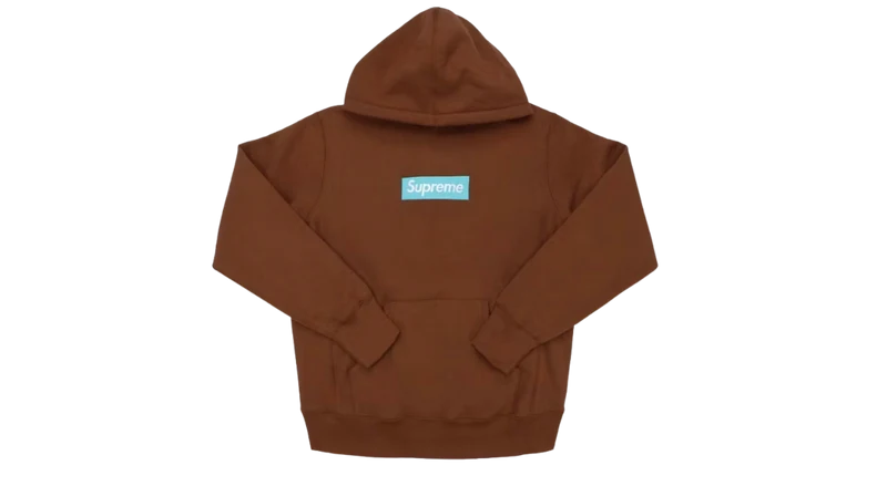 Supreme Box Logo Hooded Sweatshirt Rust (FW17)