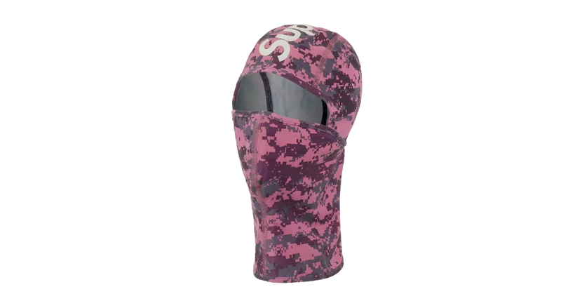 Supreme Heat Reactive Digi Camo Balaclava Pink