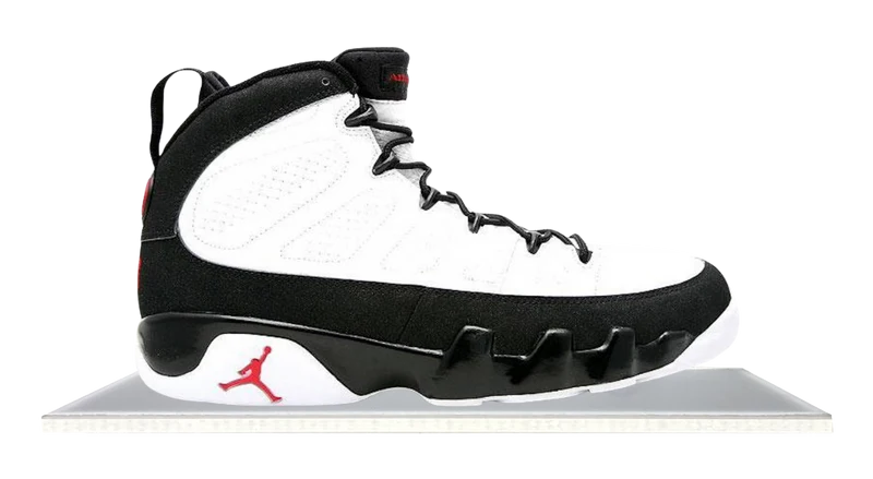 Air Jordan 9 Retro White Black CDP (2008)