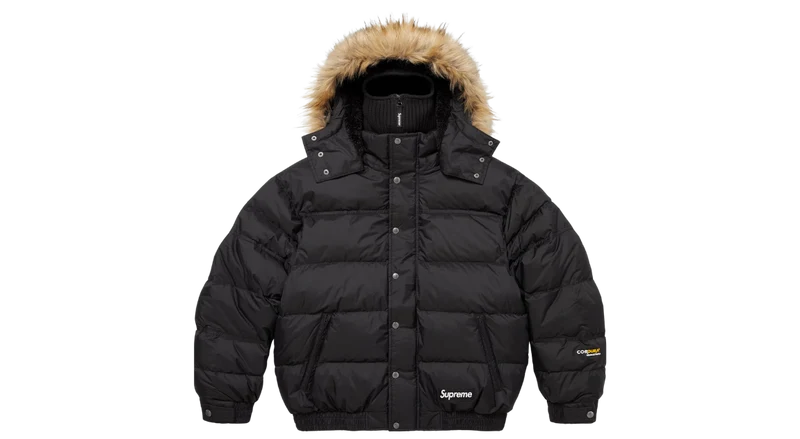 Supreme Facemask 700-Fill Down Puffer Jacket Black
