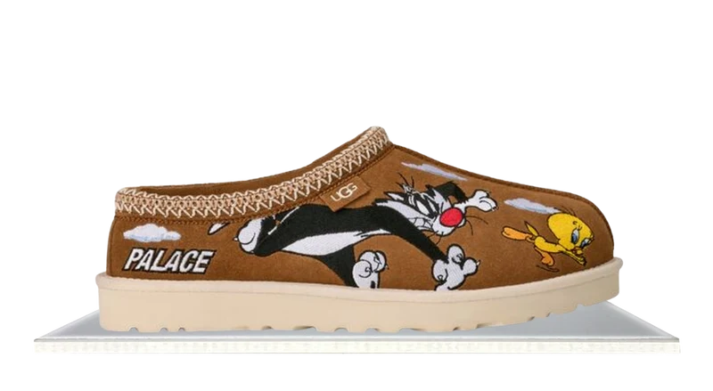 UGG Tasman Slipper Palace x Looney Tunes Chestnut