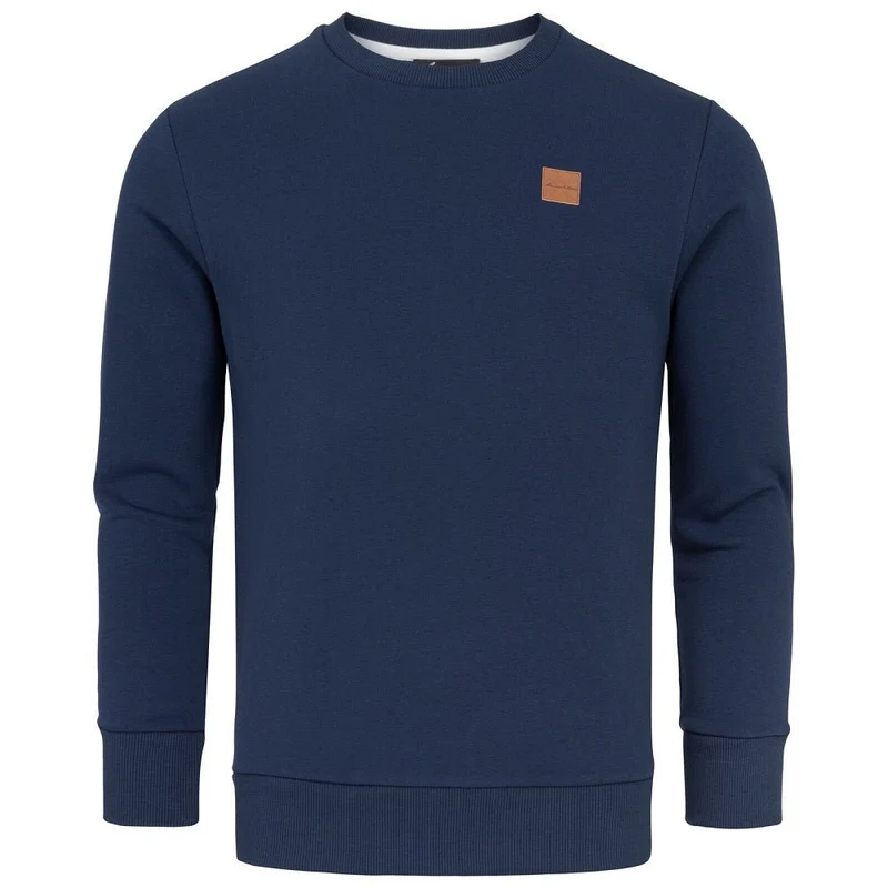 Sweatshirt Herr - Mörkblå långärmad herrtröja