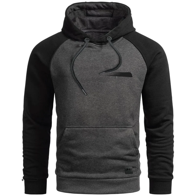 Mörkgrå Hoodie Uppsala JHNsport - Huvtröja
