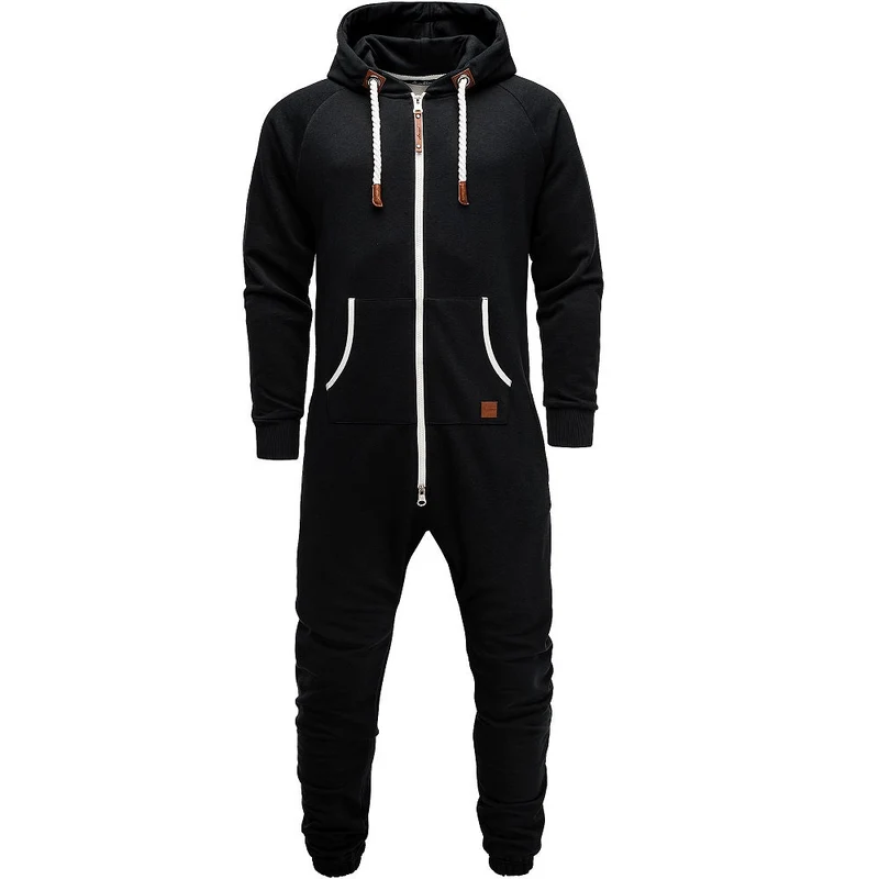 Svart Superskön Onesie - Unisex Jumpsuit Amaci & Sons