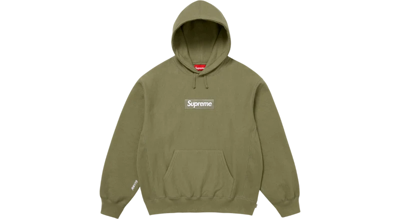 Supreme Box Logo Hoodie Green (FW25)