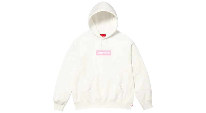 Supreme Box Logo Hoodie White (FW25)