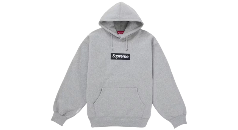 Supreme Box Logo Hoodie Grey (FW25)