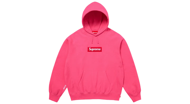 Supreme Box Logo Hoodie Pink (FW25)