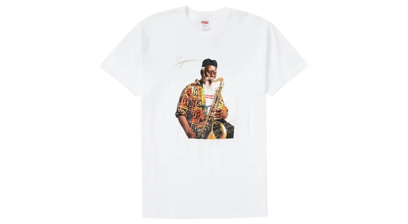 Supreme Pharoah Sanders Tee White (FW20)