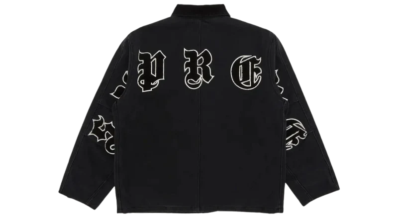 Supreme Old English Canvas Work Jacket