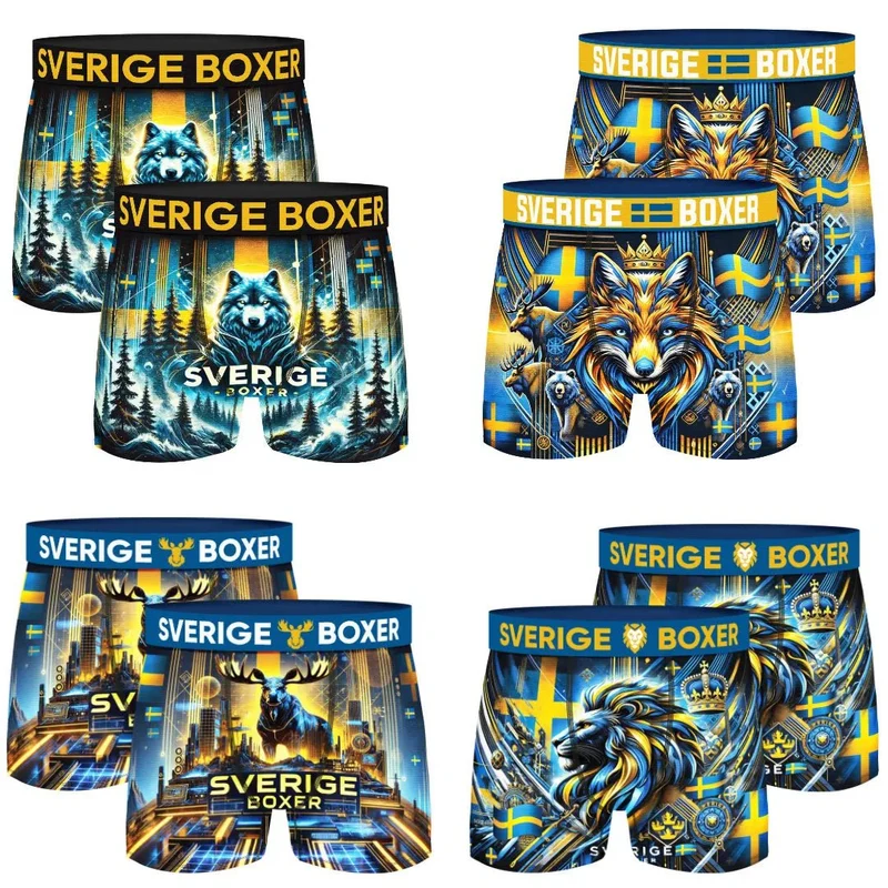 8-pack Kalsonger Sverige Boxer - Herr boxershorts Premium