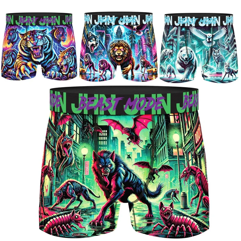 8-pack Fräcka kalsonger Beast Mode