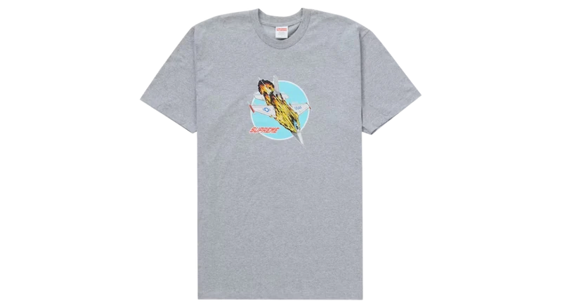 Supreme Jet Tee Heather Grey