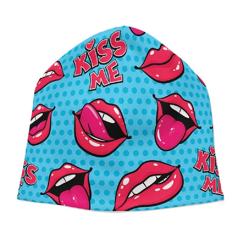 Kiss Me beanie mössa - Unisex