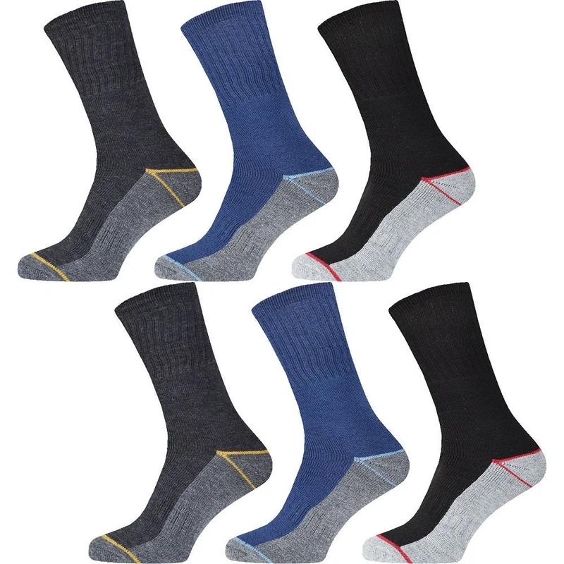 6 par sportiga Termostrumpor Unisex