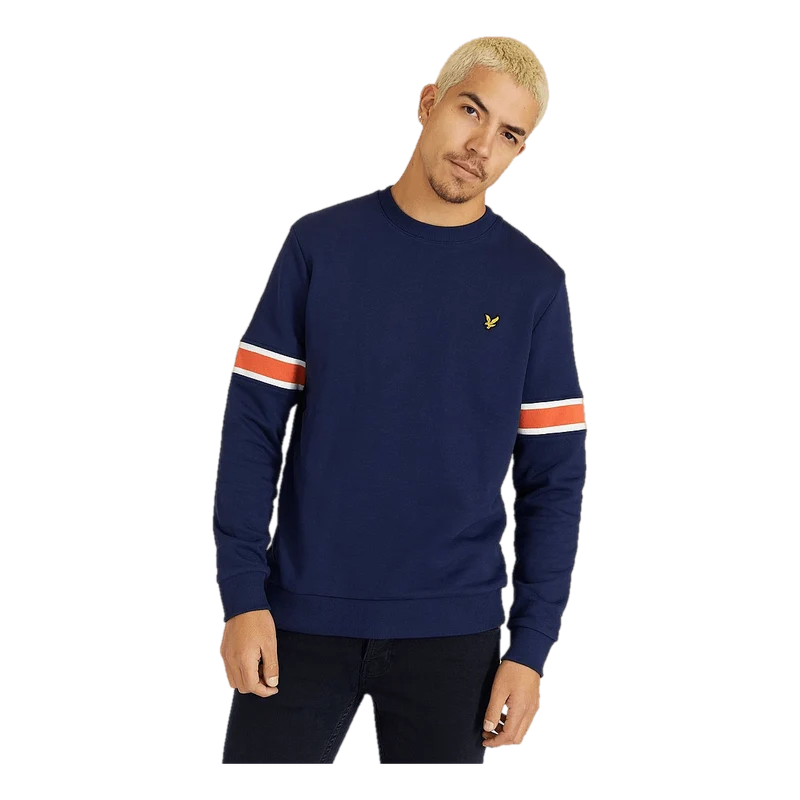 Lyle & Scott Sleeve Rib Insert Sweatshirt