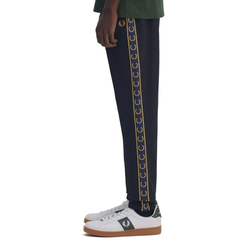 Contrast Tape Trk Pant Navy/honeycomb