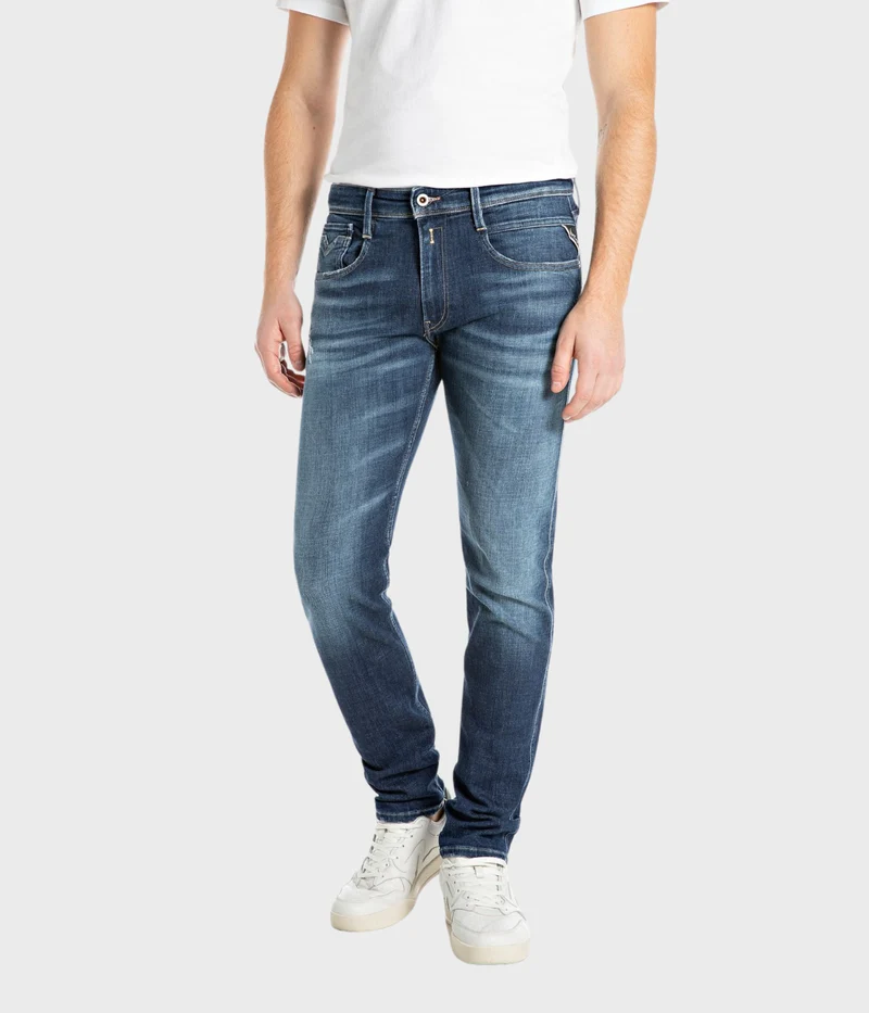Trousers Anbass Aged. (007 DARK BLUE Light tone)
