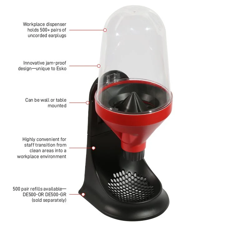 Vortex Disposable Dispenser station(only) to suit refills DE500-OR holds 500 pairs
