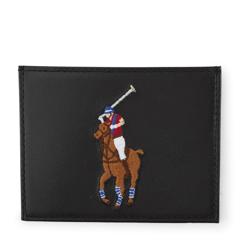 Polo Ralph Lauren Leather Card Case Pony