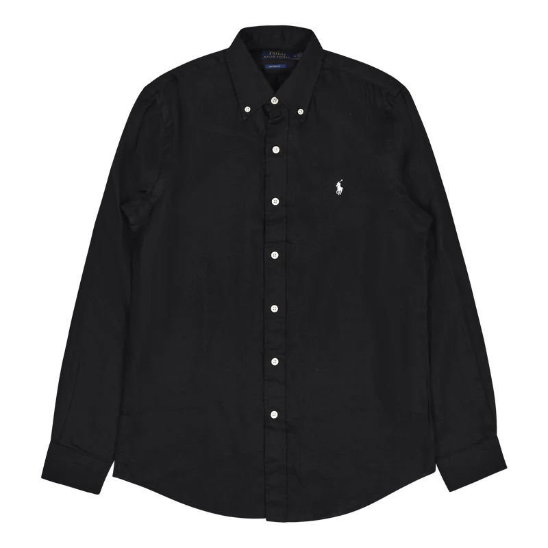 Polo Ralph Lauren Piece Dye Linen Custom Bd Shir Polo