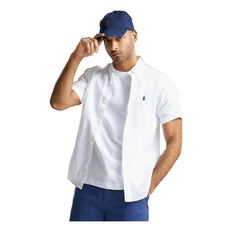 Polo Ralph Lauren Slim S/s Pd Linen Shirt 008