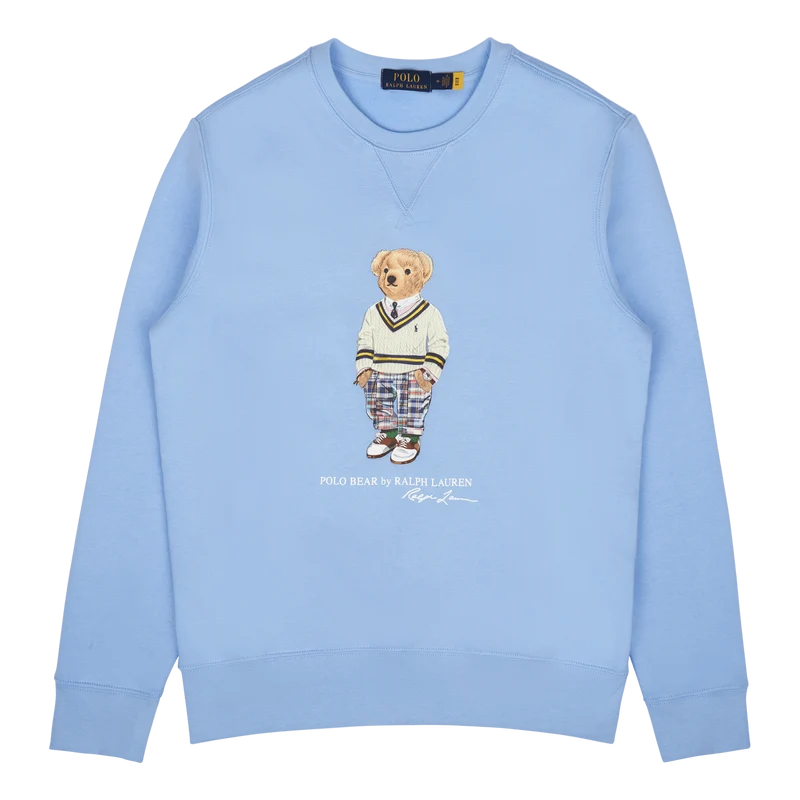 Polo Ralph Lauren Graphic Fleece Sweatshirt Sp23 Austin Prp Hptn Bear