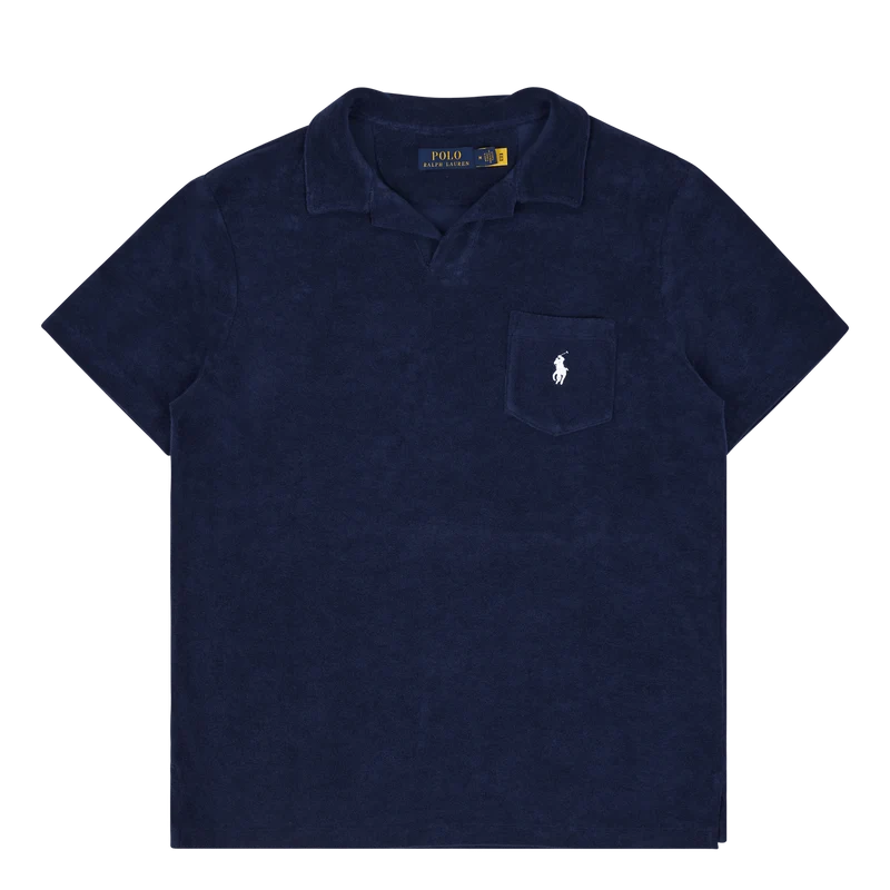 Polo Ralph Lauren Cotton Terry S/s Polo Knit Newport