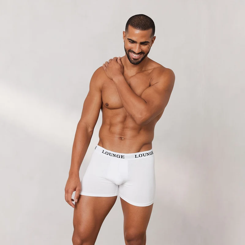 Everyday Boxershorts för Män (3-Pack) - Vit