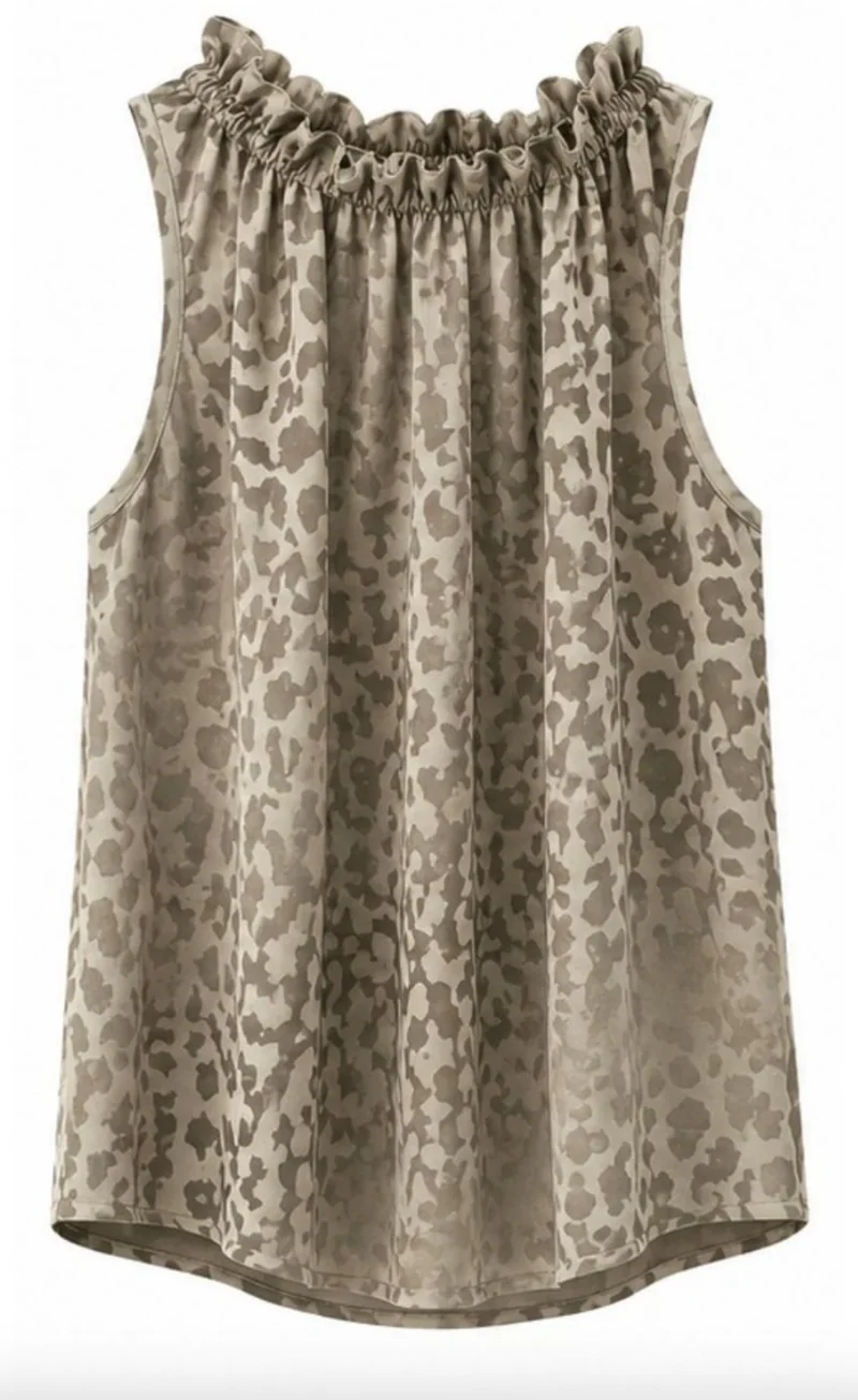 Blus topp Lucina - Leo fango