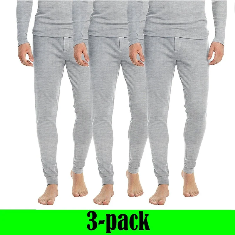 3-Pack Långkalsonger Herr Thermo