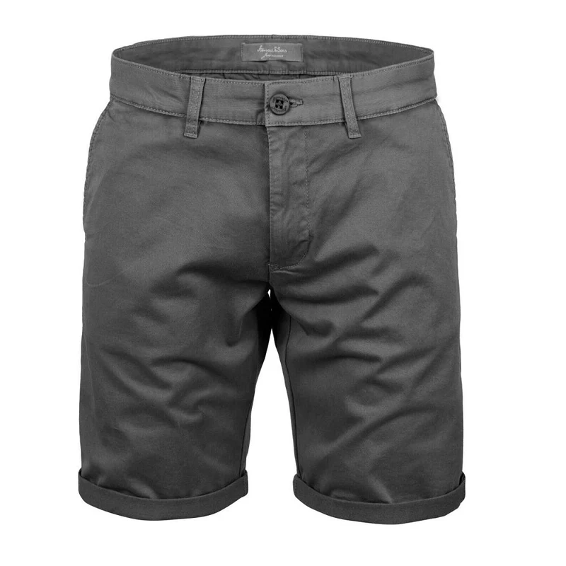 Chinoshorts Mörkgråa Regular Fit Shorts - Amaci & Sons