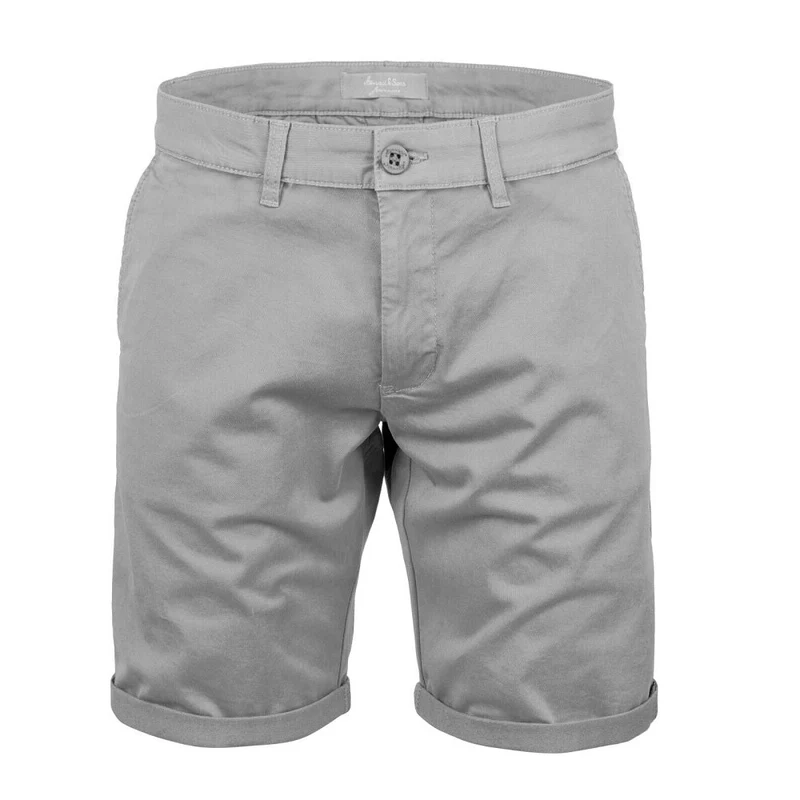 Chinoshorts Ljusgråa Regular Fit Herrshorts - Amaci & Sosns