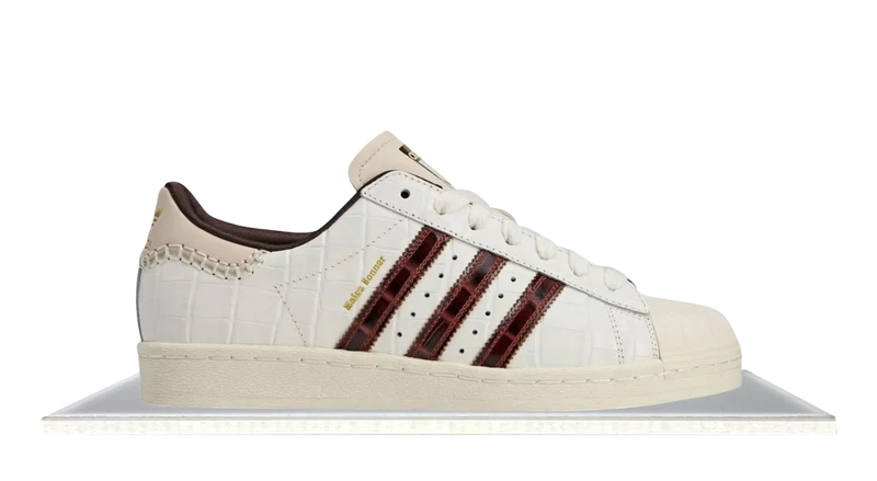 Adidas Superstar Wales Bonner White Brown Croc