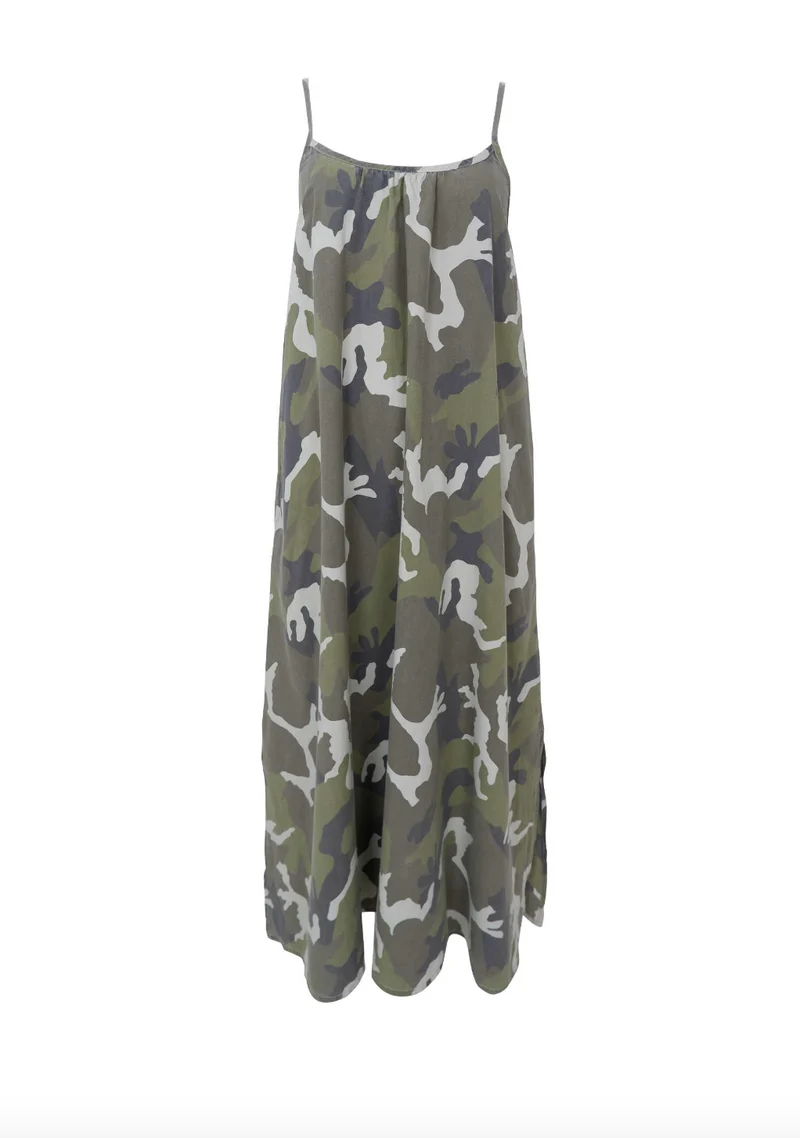 Klänning Minna camouflage