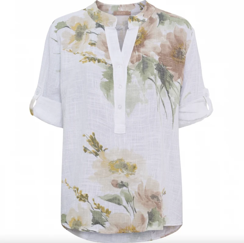 Blus Nadira - White