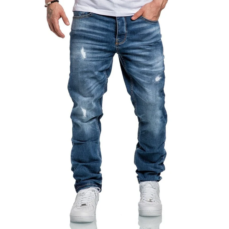 Jeans Herr Straight Fit Herrjeans - Amaci & Sons