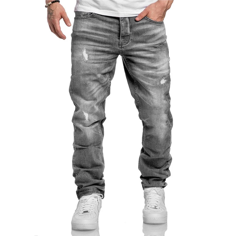 Jeans Herr Straight Fit - Amaci & Sons